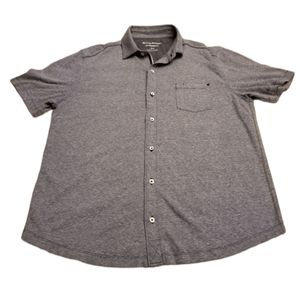 Tommy Bahama Island Zone Button Shirt Mens Size Small Blue